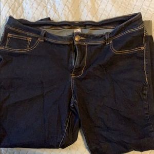Maurices straight leg plus size jeans